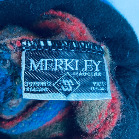 100% Virgin Wool Beanie One Size Merkley Headgear Unisex Made in Canada - Picture 2 of 4